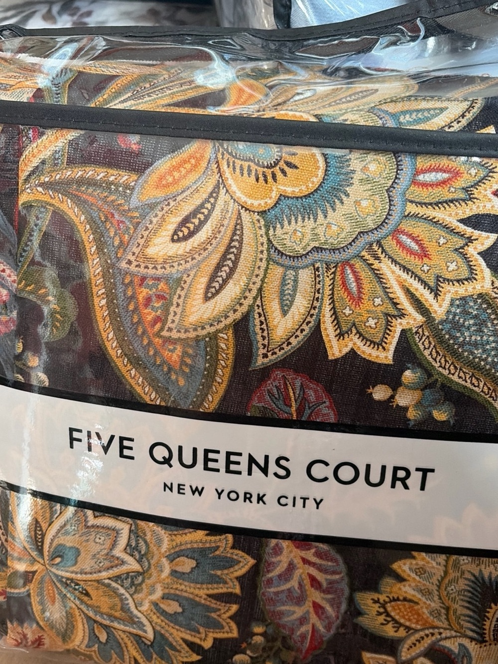 Five Queens Court Stefania Window Panel Pair - 84 Inches OPEN BOX - Picture 4 of 6